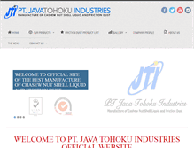 Tablet Screenshot of javatohoku.com